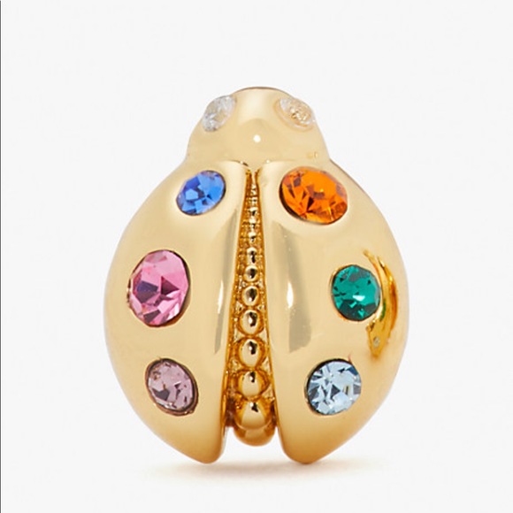 Kate Spade Nature Walk Ladybug Stud Earrings - Picture 5 of 8